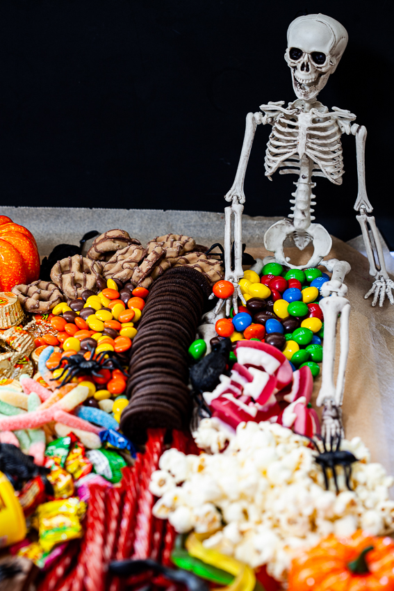 Halloween Candy Charcuterie Board