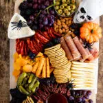 Halloween charcuterie board