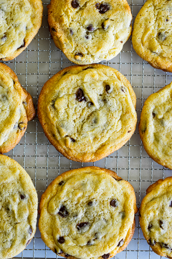 Perfect chocolate chip cookies.