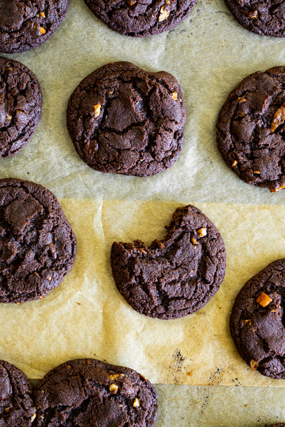 Easy Pecan Brownie Cookies