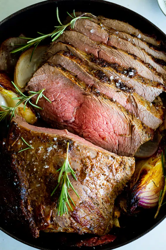 Garlic Rosemary Rump Roast