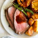 Garlic Rosemary Rump Roast