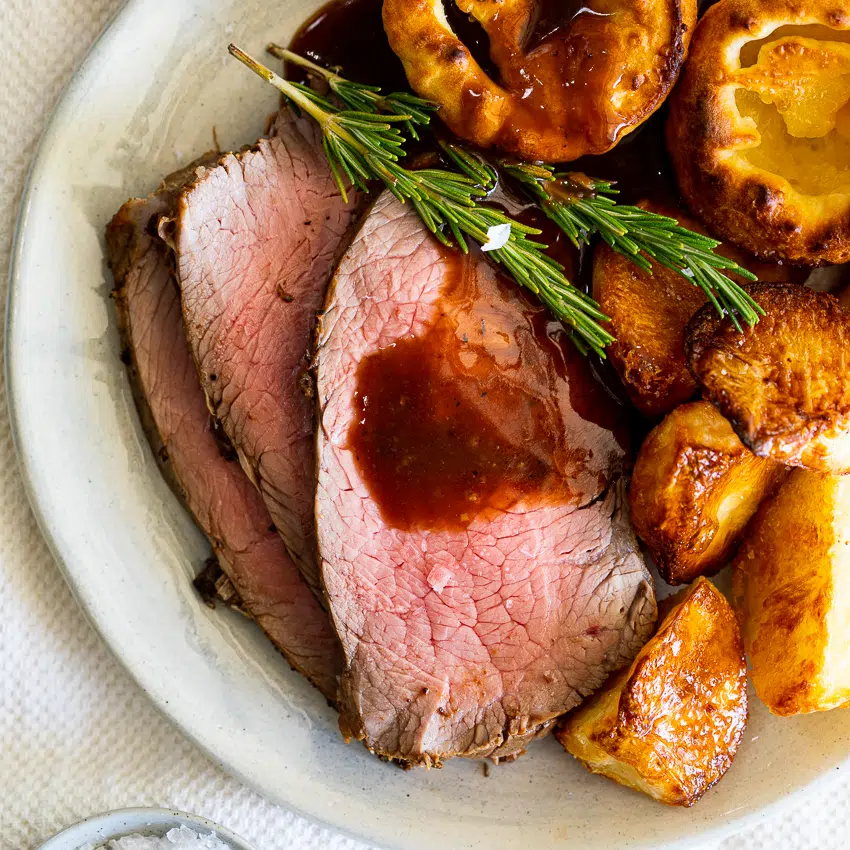 Garlic Rosemary Rump Roast