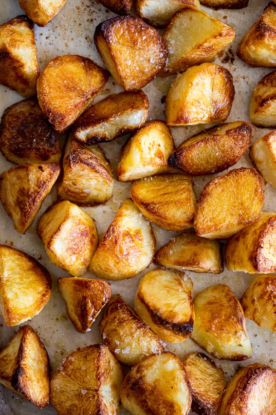Crispy Salt and Vinegar Roasted Potatoes
