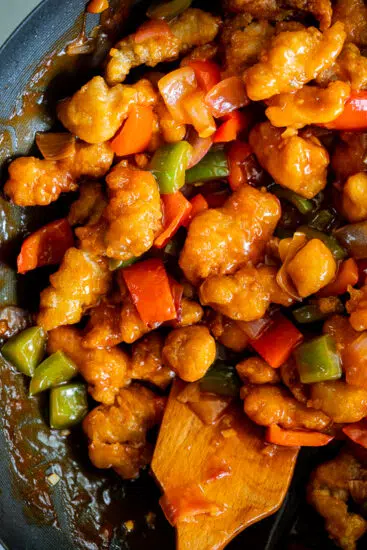 Sweet and sour chicken