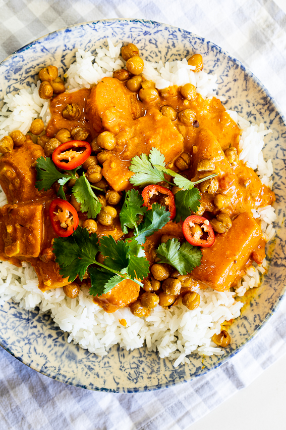 Spicy Sweet Potato Curry
