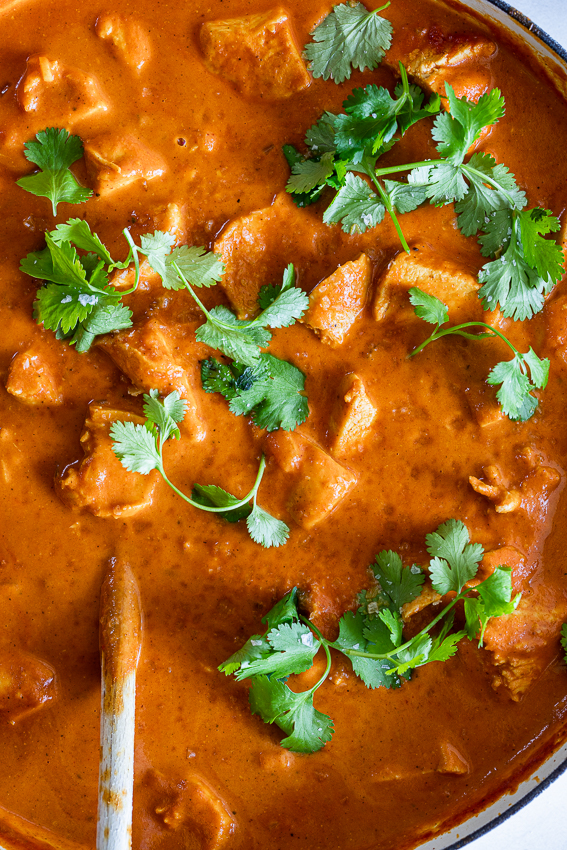 Easy Leftover Butter Turkey Curry