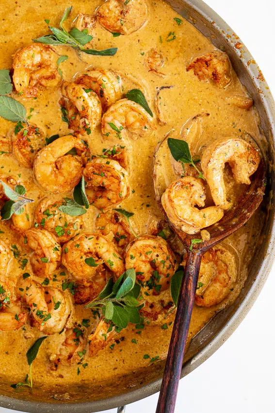 Creamy Cajun Shrimp Pasta