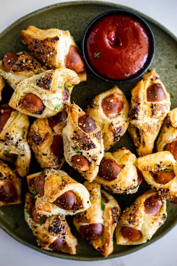 Everything Bagel Pigs in a Blanket