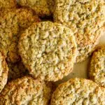 Easy Brown Sugar Cinnamon Oatmeal Cookies