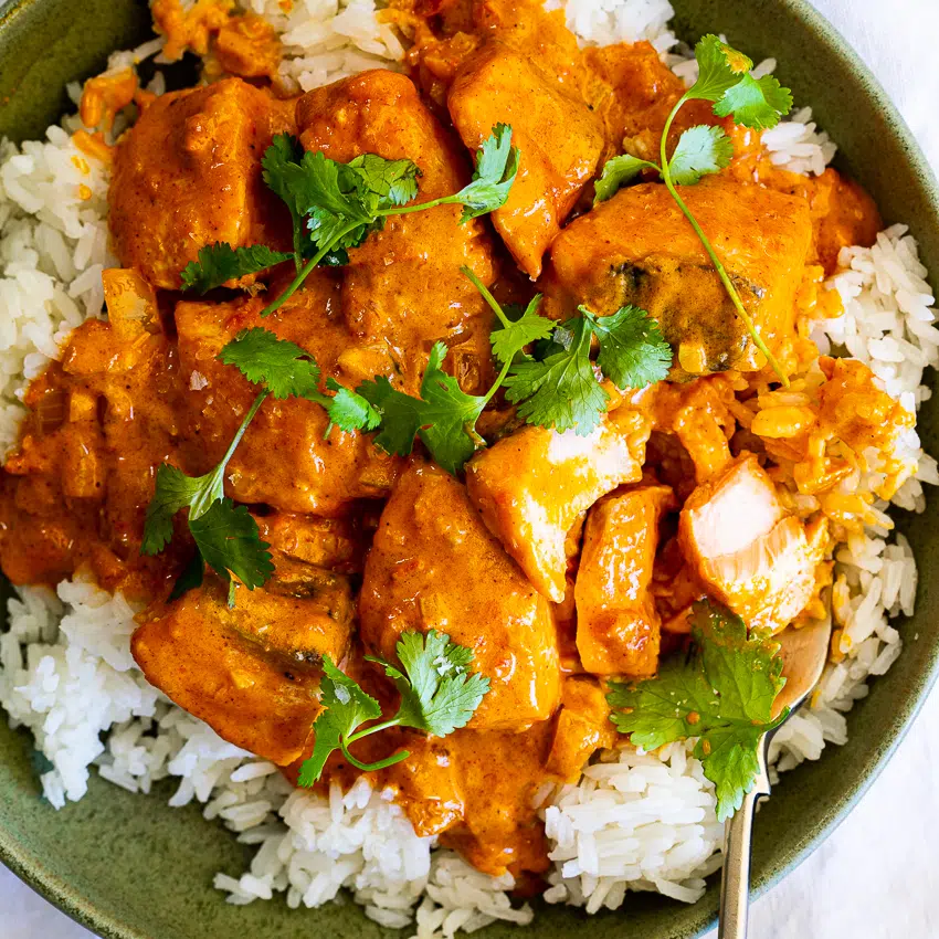 Easy Creamy Salmon Curry