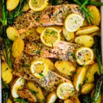Lemon Garlic Sheet Pan Salmon