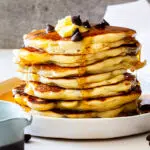 Chocolate chip pancakes