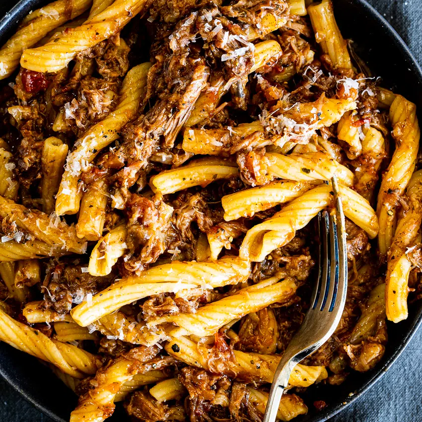 Oxtail Ragu Sauce with Pasta