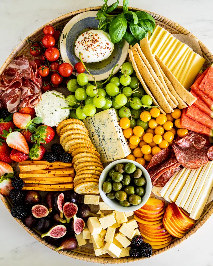 Easy Summer Cheese Platter
