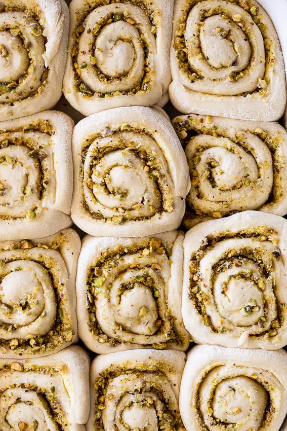 Pistachio Lemon Sticky Buns