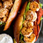 BLT Shrimp rolls