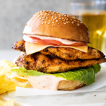 Easy Grilled Chicken Burgers
