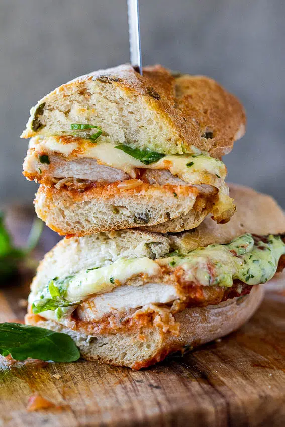 Chicken Parmesan Sandwich