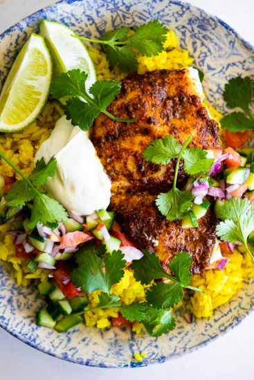Masala baked fish