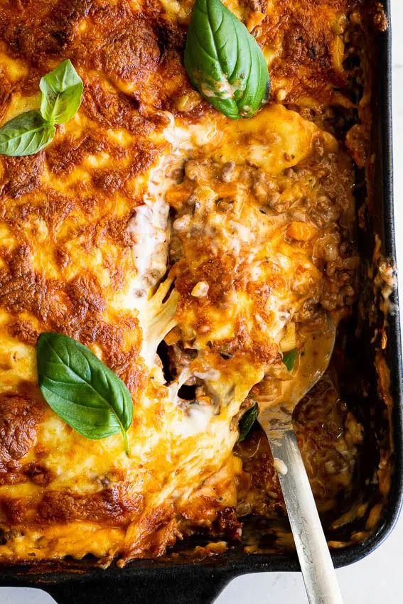 Easy Ravioli Lasagna