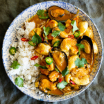 Easy Creamy Seafood Curry
