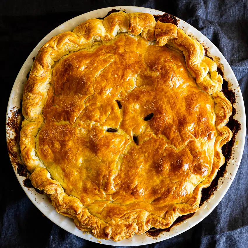 Steak and ale pie