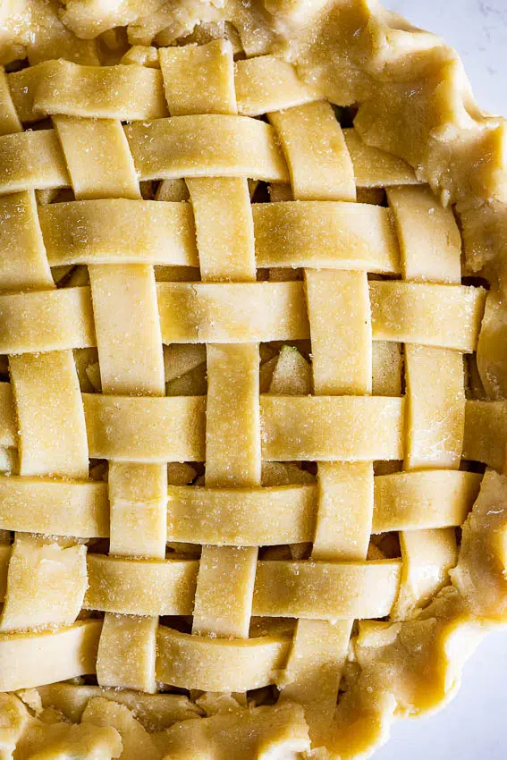Classic apple pie