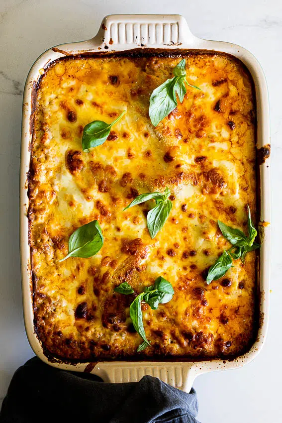 Three Cheese Lasagna