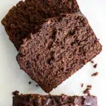 Flourless double chocolate banana bread