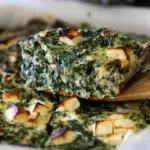 Low carb spinach bake