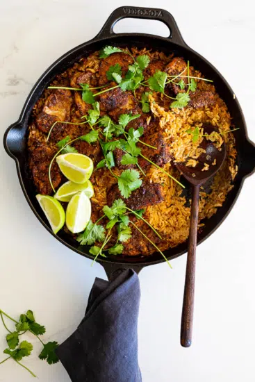 One pan Curried Chicken and Rice Casserole