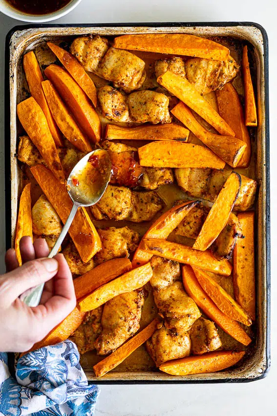 Sweet Chilli Sheet Pan Chicken