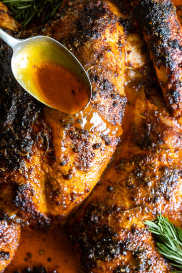 Easy Spatchcock Turkey