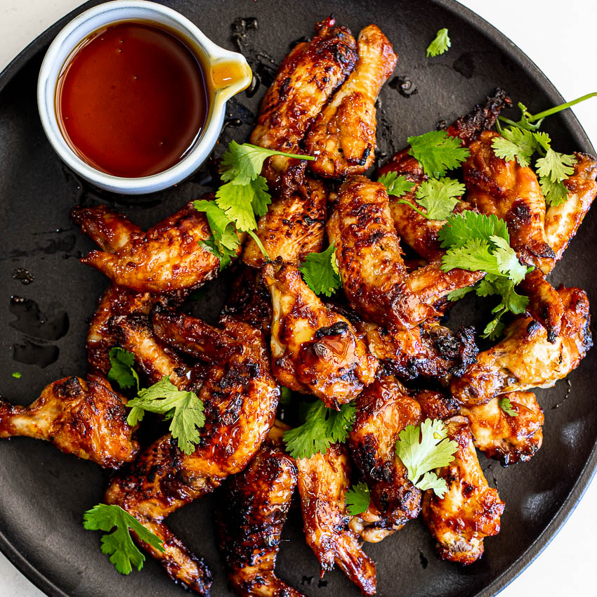 Miso Maple Chicken Wings