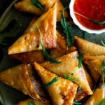 Leftover Turkey samosas
