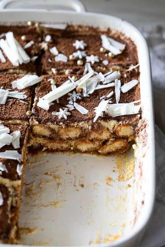 White Chocolate Christmas Tiramisu