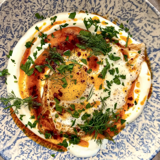Easy Turkish Eggs - Simply Delicious