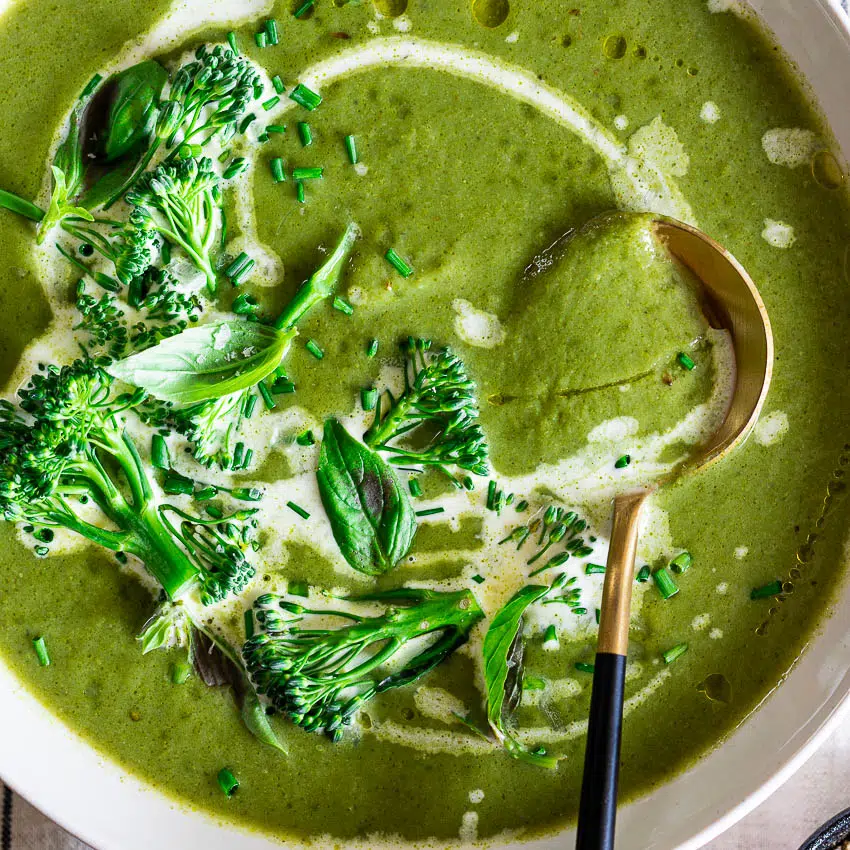 Green goddess soup