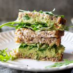 Healthy Green Goddess Tuna Sandwich