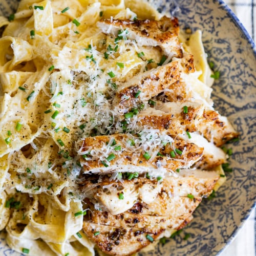 Easy Healthy Chicken Alfredo Simply Delicious
