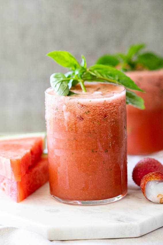 Lychee Watermelon Mocktail