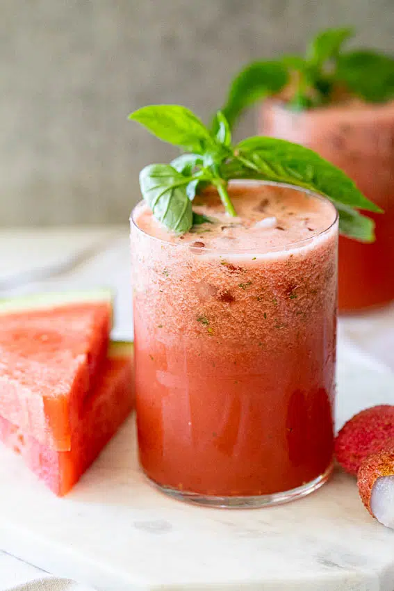 Lychee Watermelon Mocktail