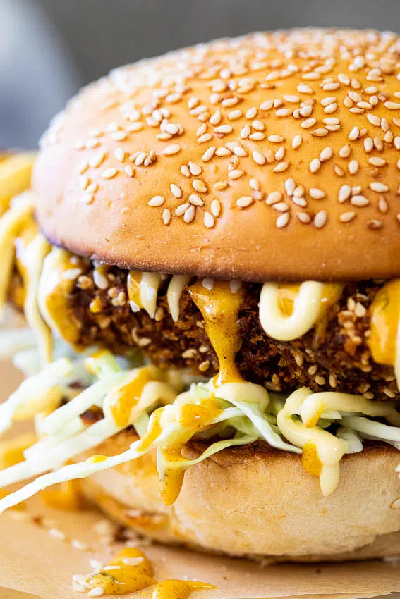 Chicken Katsu Burgers