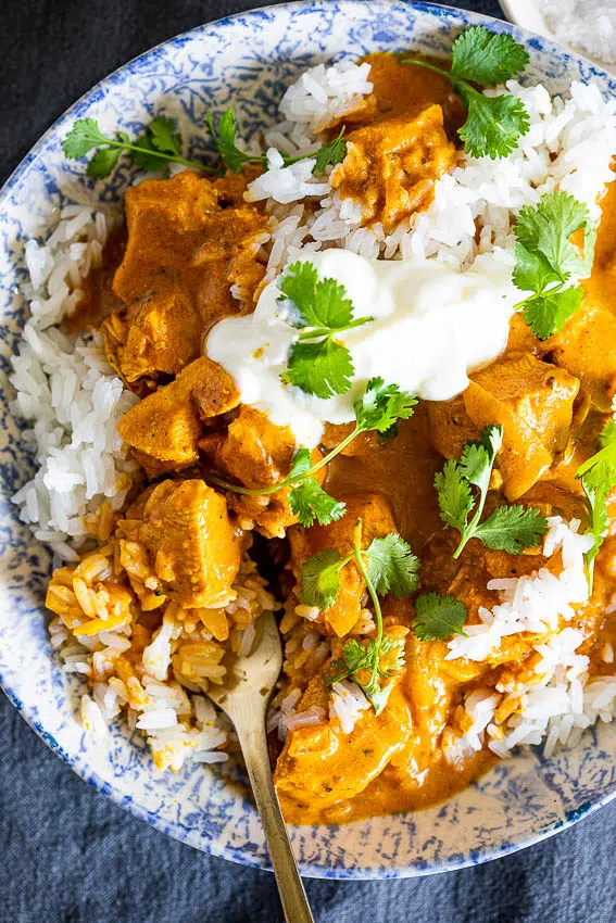 Slow cooker butter chicken