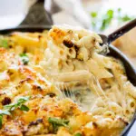 Cauliflower pasta bake