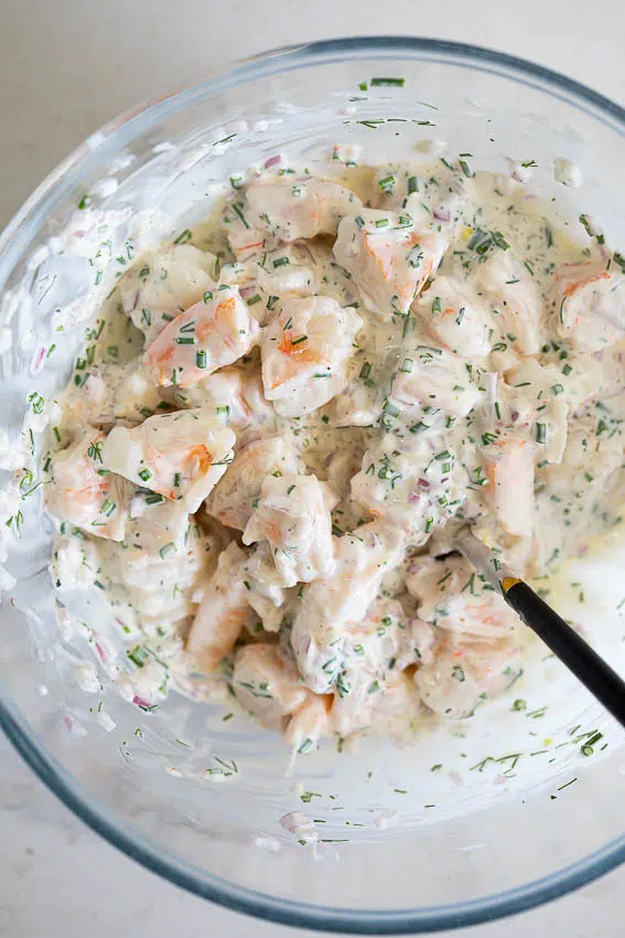 Shrimp salad
