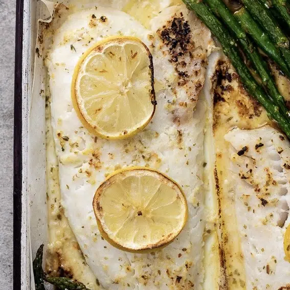 Lemon Butter Baked Fish