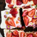 Strawberry cream cake