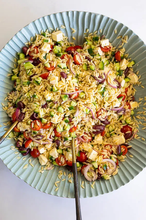 Easy Greek Orzo Salad